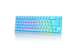 MAGIC-REFINER MK26 UK Layout 60% RGB Mechanical Gaming Keyboard - Blue / Red Switch