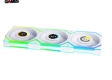 Lian Li UNi Fan SL Wireless LCD 120 Reverse 3Fan - White